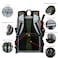 Arctic Hunter Durable Gym Sports Backpack Water Resistant 18.5-inch Casual Daypack with Luggage Trolley Carry Belt and Built in USB Jack for Men B00391-XD Grey