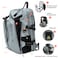 Arctic Hunter Durable Gym Sports Backpack Water Resistant 18.5-inch Casual Daypack with Luggage Trolley Carry Belt and Built in USB Jack for Men B00391-XD Grey