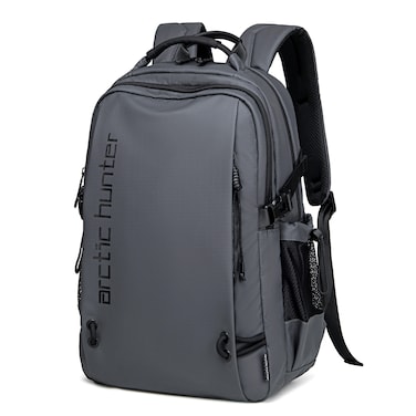 Arctic Hunter Light Weight Premium Shoulder Backpack 15.6 inch Water Resistant Laptop Daypack for Men and Women B00530 Grey