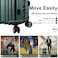 Cabinpro Lightweight Aluminum Frame Fashion Luggage Trolley Polycarbonate Hard Case Large Checked Luggage with 4 Quite 360&deg; Double Wheels CP001 Dark Green