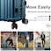 Cabinpro Lightweight Aluminum Frame Fashion Luggage Trolley Polycarbonate Hard Case Large Checked Luggage with 4 Quite 360&deg; Double Wheels CP001 Dark Blue