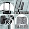 Cabinpro Hard Case Large Checked Luggage Trolley For Unisex Polypropylene Lightweight 4 Double Wheeled Suitcase With Built In TSA Type Lock Travel Bag CP002 Mint