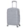 Senator Travel Bag Suitcase A1012 Hard Casing Cabin Luggage Trolley 51cm Silver