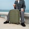 Senator Travel Bag Suitcase A1012 Hard Casing Cabin Luggage Trolley 51cm Olive