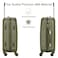 Senator Travel Bag Suitcase A1012 Hard Casing Cabin Luggage Trolley 51cm Olive