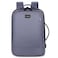 Hike Premium Durable Shoulder Backpack Water Resistant Two-Way Loader Expandable Casual Daypack with Built in USB Port for Men and Women, HK1905, Grey