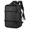 Hike Premium Unisex Backpack Water Resistant Laptop Daypack with 360&deg; Degree Opening and Separate Laptop Compartment for Travel/Business/College, HK2026, Black