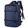 Hike Premium Unisex Backpack Water Resistant Laptop Daypack with 360&deg; Degree Opening and Separate Laptop Compartment for Travel/Business/College, HK2026, Blue
