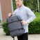 Hike Premium Unisex Backpack Water Resistant Laptop Daypack with 360&deg; Degree Opening and Separate Laptop Compartment for Travel/Business/College, HK2026, Grey