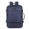 Hike Unisex Expandable Shoulder Backpack Water Resistant Laptop Daypack with 360&deg; Degree Opening and Separate Laptop Compartment for Travel/Business/College, HK2101, Blue