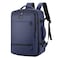 Hike Unisex Expandable Shoulder Backpack Water Resistant Laptop Daypack with 360&deg; Degree Opening and Separate Laptop Compartment for Travel/Business/College, HK2101, Blue