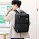Hike Premium Computer Backpack Durable 17inch Business Casual Daypack with Built in USB Port for Men Women in Travel Office School College, HK2111, Black