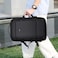 Hike Durable Laptop Backpack Expandable Water-Resistant Shoulder Daypack with Built in USB port for Travel/Business/College/ School, HKV1, Black
