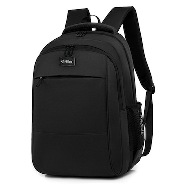 Hike Unisex Durable Sling Laptop Backpack Water Resistant Premium Casual Daypack for Travel/Business/College/School, HK9901, Black