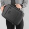 Hike Unisex Slim Laptop Backpack 16-inch Water Resistant Shoulder Daypack with Built in USB Port for Travel/Business/College/School, HK911, Dark Grey