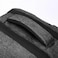 Hike Unisex Slim Laptop Backpack 16-inch Water Resistant Shoulder Daypack with Built in USB Port for Travel/Business/College/School, HK911, Dark Grey