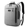 Hike Unisex Slim Laptop Backpack 16-inch Water Resistant Shoulder Daypack with Built in USB Port for Travel/Business/College/School, HK911, Light Grey