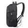Hike Durable Unisex Laptop Backpack Water Resistant Shoulder Daypack with Built in USB port and Headphone Jack for Travel/Business/College/ School, HKY2219, Black
