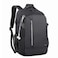 Hike Durable Unisex Laptop Backpack Water Resistant Shoulder Daypack with Built in USB port and Headphone Jack for Travel/Business/College/ School, HKY2219, Black