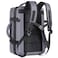 Hike Expandable Premium Computer Backpack Water Resistant Shoulder Daypack with 360&deg; Degree Opening Compartment and Built in USB Port for Travel/Business/College, HKY3730, Grey