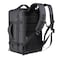 Hike Unisex Premium Expandable Shoulder Backpack Water Resistant Laptop Daypack with Built in USB Port and Separate Laptop Compartment for Travel/Business/College, HKY2103, Black