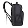 Hike Premium Expandable Casual Backpack Water Resistant Laptop Daypack with Built in USB Port and Separate Laptop Compartment for Men and Women, HKY2206, Black
