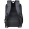 Hike Premium Expandable Casual Backpack Water Resistant Laptop Daypack with Built in USB Port and Separate Laptop Compartment for Men and Women, HKY2206, Black