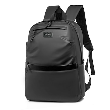 Hike Unisex Premium 16.5-inch Backpack Bag Water Resistant Small Shoulder bag for Travel Business Shopping College Outdoor, HK9902, Grey