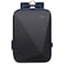 Hike Semi Hard Laptop Backpack with Built in combination lock and USB port Water Resistant 17-inch Unisex Daypack for Travel, Office and Business, HK605, Blue