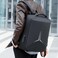 Hike Semi Hard 16-inch Unisex Laptop Backpack with Built in Combination lock and USB/ Headphone Port Daypack for Travel, Office and Business, HK2252, Black