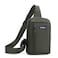 Hike Unisex Cross Body Chest Bag Synthetic Water-Resistant Scratch Resistant Small Shoulder Sling Bag for Business Travel Outdoor Shopping, HK9004, Green
