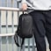 Hike Unisex Durable Cross-body Bag Water Resistant Anti-Theft Unisex Sling bag for Travel School College Business Shopping Outdoor, HK3321, Black