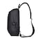 Hike Unisex Durable Cross-body Bag Water Resistant Anti-Theft Unisex Sling bag for Travel School College Business Shopping Outdoor, HK3321, Black