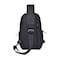 Hike Unisex Durable Cross-body Bag Water Resistant Anti-Theft Unisex Sling bag for Travel School College Business Shopping Outdoor, HK3321, Black