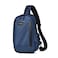 Hike Unisex Durable Cross-body Bag Water Resistant Anti-Theft Unisex Sling bag for Travel School College Business Shopping Outdoor, HK3321, Blue