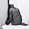 Hike Unisex Durable Cross-body Bag Water Resistant Anti-Theft Unisex Sling bag for Travel School College Business Shopping Outdoor, HK3321, Grey