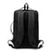 Hike Unisex Durable Laptop Backpack Water Resistant Casual Daypack with Built in USB Port for Travel/Business/College/School, HK2109, Black