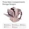 Chantria Expandable Premium Travel Backpack Water Resistant Multifunctional Backpack with Built in USB port and Headphone Jack for Women CB00606 Light Pink