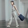 Chantria Casual Laptop Backpack for Women Water Resistant Multifunctional Polyester Daypack for Office School College Travel CB00618 Blue