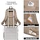 Chantria Premium Lightweight Laptop Backpack for Women Water Resistant Multifunctional Anti-Theft Daypack with Built in USB Port CB00633 Khaki