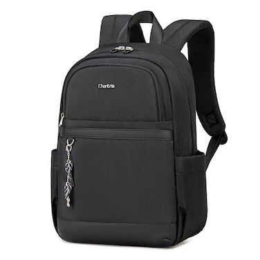 Chantria Durable Premium Laptop Backpack Water-Resistant Multifunctional Anti-Theft Daypack for Casual Travel School College CB00648 Black