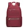 Chantria Premium Water-Resistant Computer Backpack for Women Multifunctional Anti-Theft Lightweight Daypack for Casual Travel Office School College CB00649 Burgundy