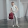 Chantria Premium Water-Resistant Computer Backpack for Women Multifunctional Anti-Theft Lightweight Daypack for Casual Travel Office School College CB00649 Burgundy
