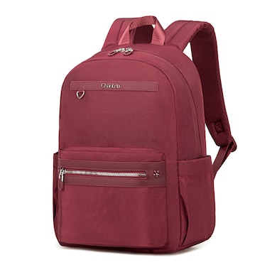 Chantria Premium Water-Resistant Computer Backpack for Women Multifunctional Anti-Theft Lightweight Daypack for Casual Travel Office School College CB00649 Burgundy
