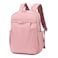 Chantria Premium Lightweight Laptop Backpack for Women Water Resistant Multifunctional Nylon Daypack for Casual Office School College Travel CB00769 Pink