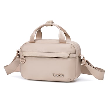 Chantria Premium Durable Lady&rsquo;s Shoulder Bag Water Resistant Multifunctional Anti-Theft Sling Bag for Casual Travel Daily Out CB00771 Khaki