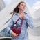 Chantria Premium Durable Lady&rsquo;s Shoulder Bag Water Resistant Multifunctional Anti-Theft Sling Bag for Casual Travel Daily Out CB00771 Burgundy