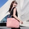 Chantria Premium Lightweight Laptop Bag for Women Water Resistant Multifunctional Hand Bag with Multiple Pockets for Casual Work College  School CB00772 Pink