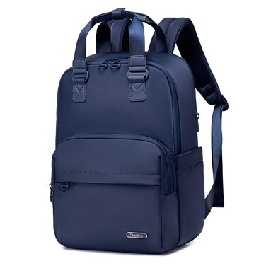 Chantria Premium Nylon Laptop Daypack for Women Water Resistant Durable Multifunctional Anti-Theft Backpack for Casual Office School College CB00778 Blue