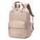 Chantria Premium Nylon Laptop Daypack for Women Water Resistant Durable Multifunctional Anti-Theft Backpack for Casual Office School College CB00778 Khaki